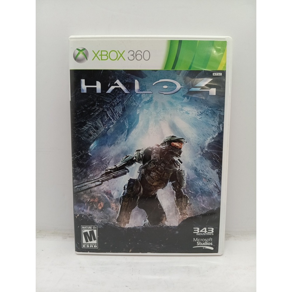 Halo 4 Microsoft Xbox 360 2012 2-Disc Set 343 Industries Sci-Fi Shooter NTSC